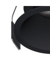 ROMBOK * Empotrable LED CCT Negro 8W IP65